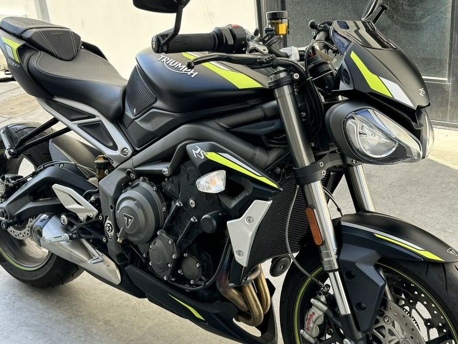 2020 Triumph Street Triple RS Matte Jet Black