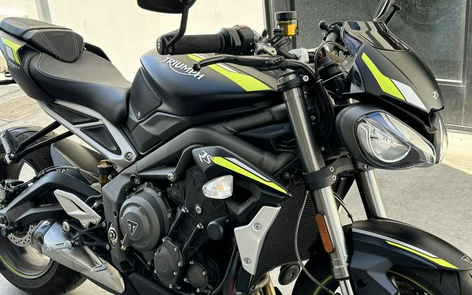 2020 Triumph Street Triple RS Matte Jet Black