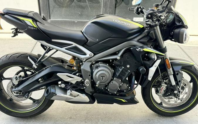 2020 Triumph Street Triple RS Matte Jet Black