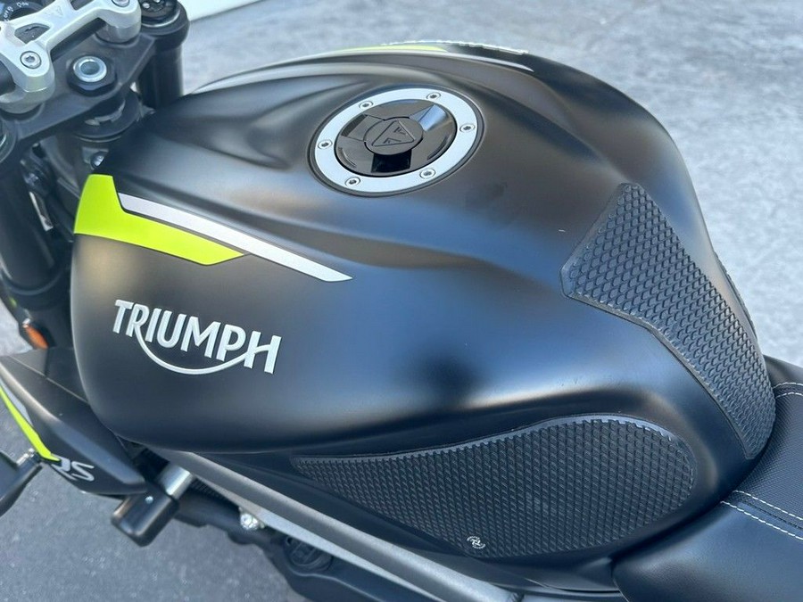 2020 Triumph Street Triple RS Matte Jet Black