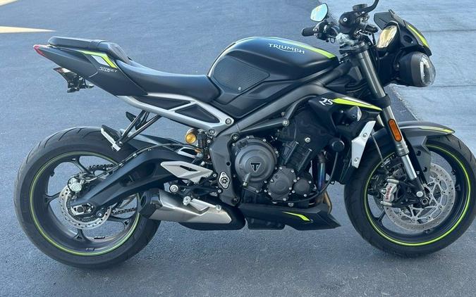 2020 Triumph Street Triple RS Matte Jet Black