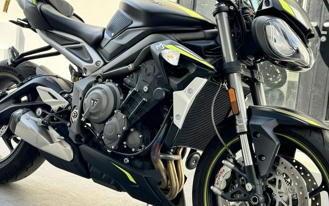 2020 Triumph Street Triple RS Matte Jet Black