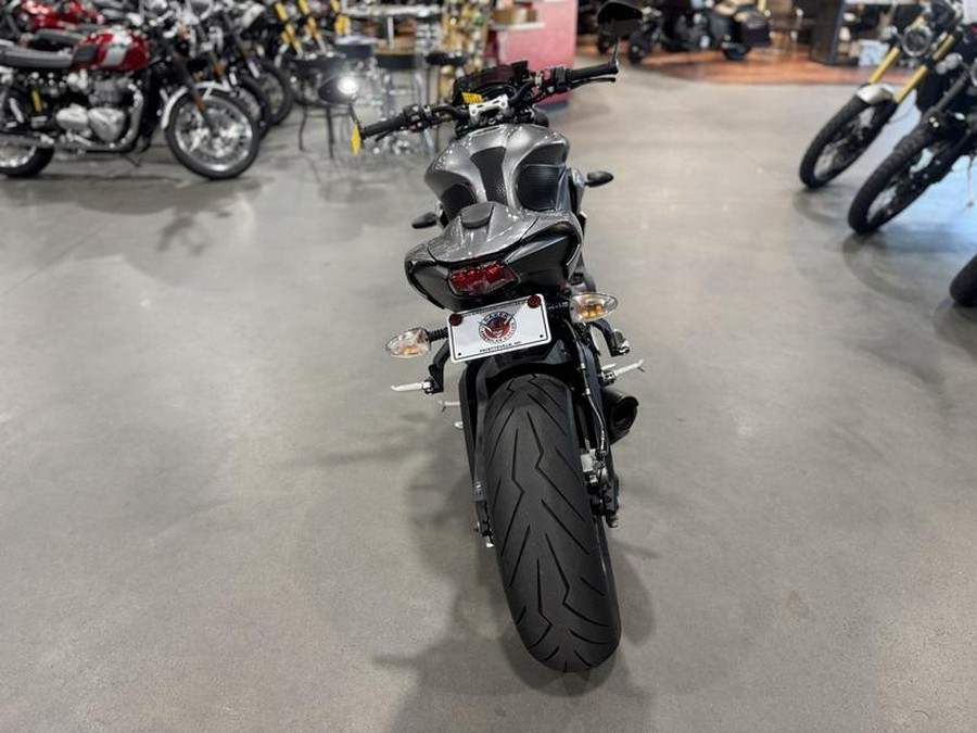 2022 Triumph Street Triple RS Silver Ice