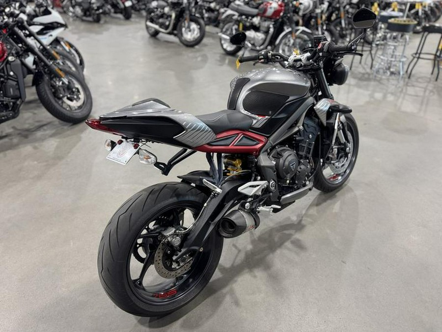2022 Triumph Street Triple RS Silver Ice