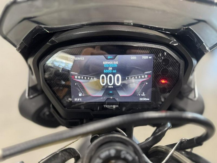 2022 Triumph Street Triple RS Silver Ice