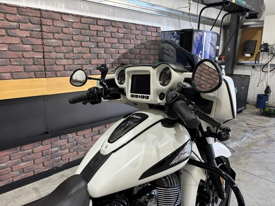 2019 Indian Motorcycle® Chieftain Dark Horse® White Smoke