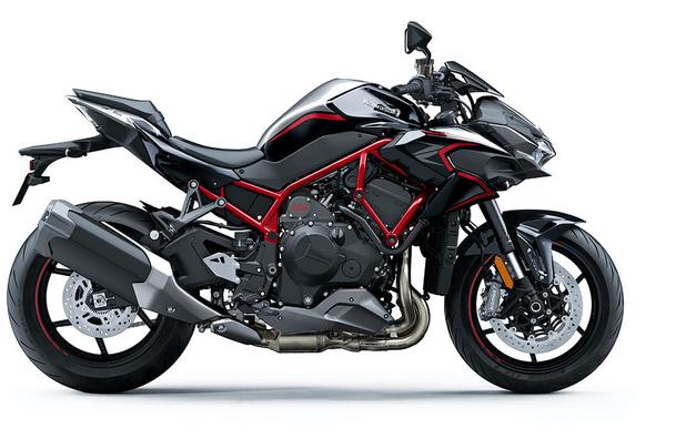 2022 Kawasaki Z H2 Metallic Graphite Gray/Metallic Diablo Black