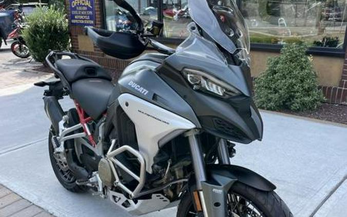 2022 Ducati Multistrada V4S Aviator Grey / Spoked Wheels