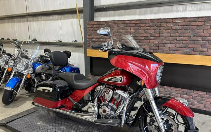 2020 Indian Motorcycle® Chieftain® Elite Thunder Black Vivid Crystal/Wildfire Red Candy