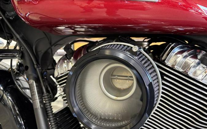 2020 Indian Motorcycle® Chieftain® Elite Thunder Black Vivid Crystal/Wildfire Red Candy