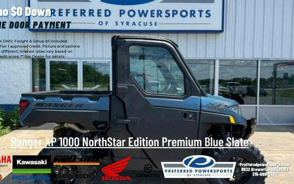 2025 Polaris Industries Ranger XP 1000 NorthStar Edition Premium Blue Slate Metallic Smoke