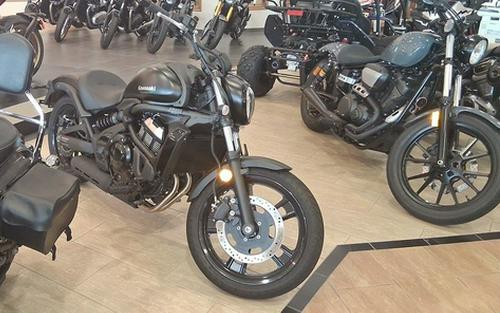2025 Kawasaki VULCAN S Met Flat Spark Black Base