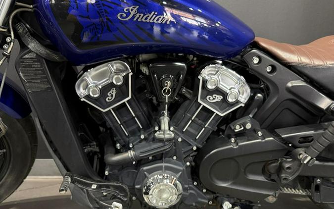 2022 Indian Scout Bobber Twenty ABS Spirit Blue Metallic