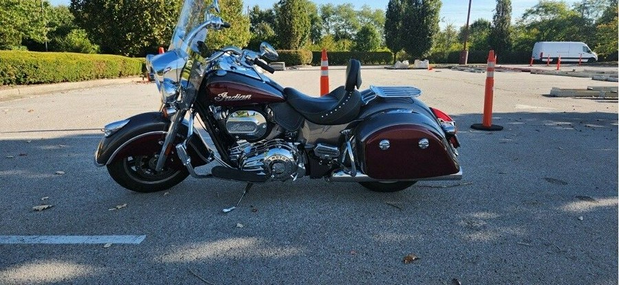 2019 Indian Motorcycle® Springfield® Steel Gray / Burgundy Metallic