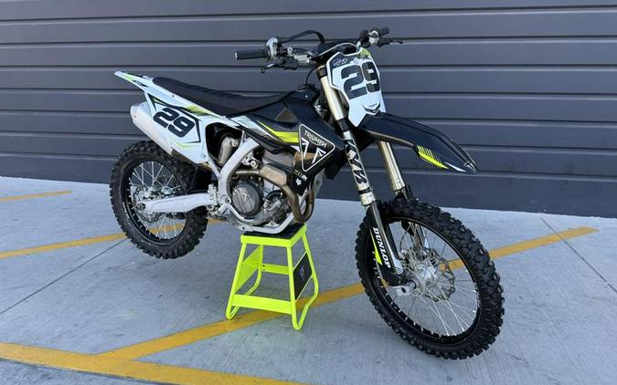 2024 Triumph TF 250-X Racing/Yellow/Black/White