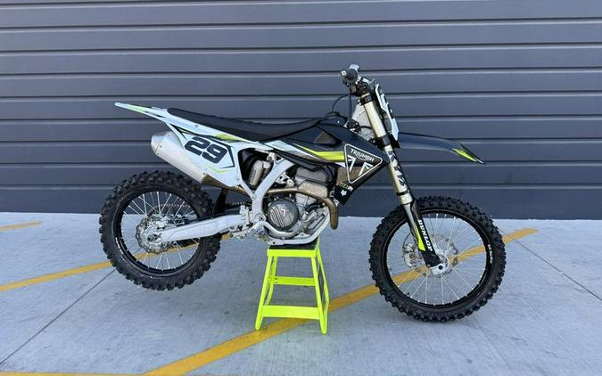 2024 Triumph TF 250-X Racing/Yellow/Black/White