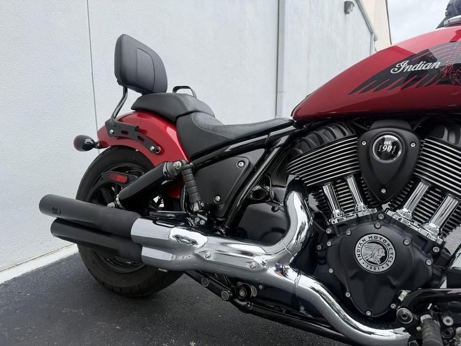 2022 Indian Motorcycle Chief Bobber Ruby Metallic