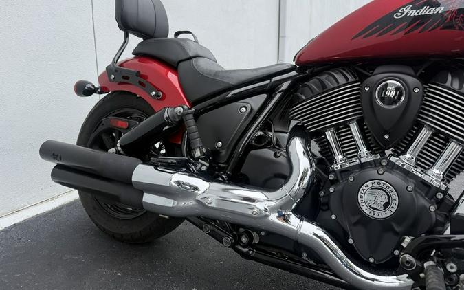 2022 Indian Motorcycle Chief Bobber Ruby Metallic