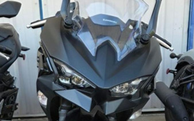 2026 Kawasaki Ninja 500 ABS Metallic Flat Spark Black