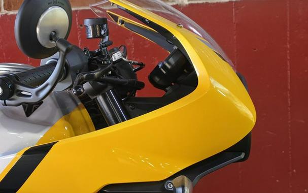 2026 Triumph Thruxton 400 Metallic Racing Yellow / Aluminium Silver