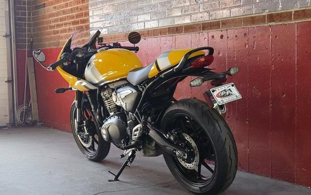2026 Triumph Thruxton 400 Metallic Racing Yellow / Aluminium Silver