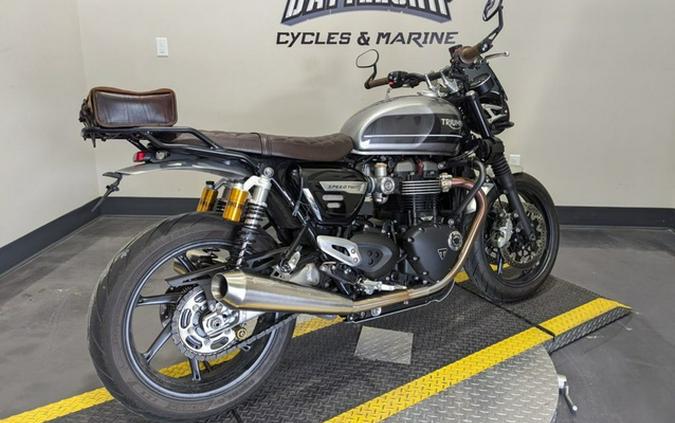 2019 Triumph Speed Twin Silver Ice And Storm Grey