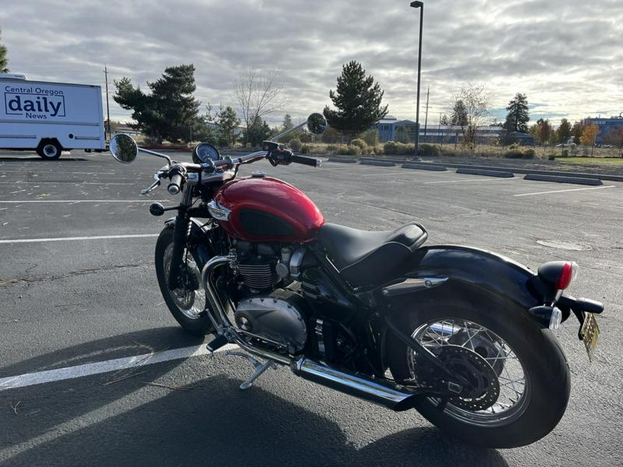 2022 Triumph Bonneville Speedmaster Red Hopper