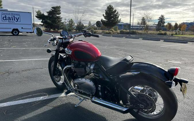 2022 Triumph Bonneville Speedmaster Red Hopper