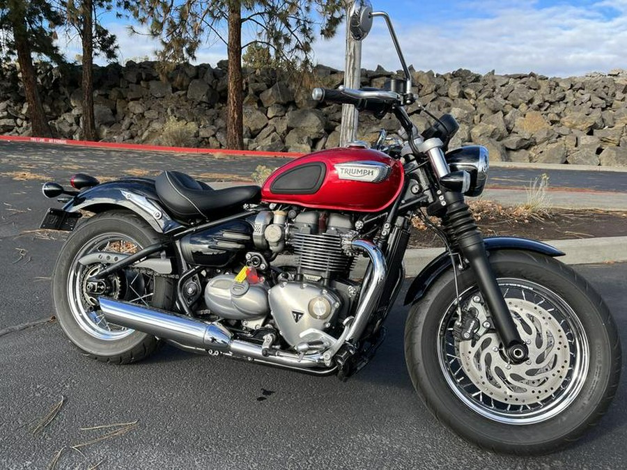 2022 Triumph Bonneville Speedmaster Red Hopper