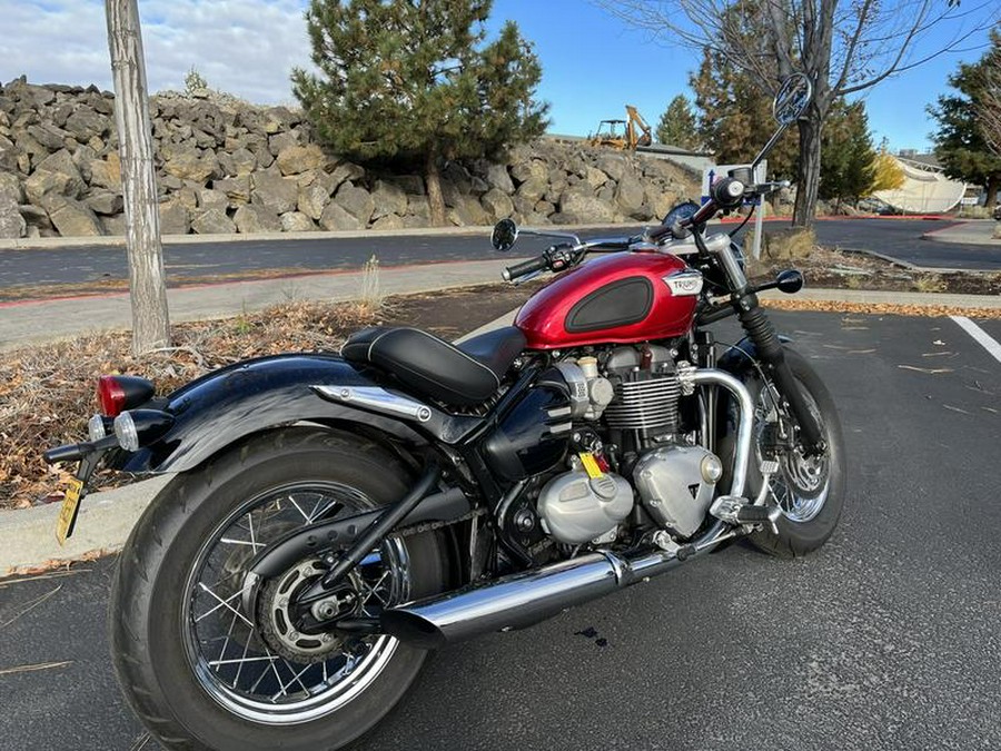 2022 Triumph Bonneville Speedmaster Red Hopper
