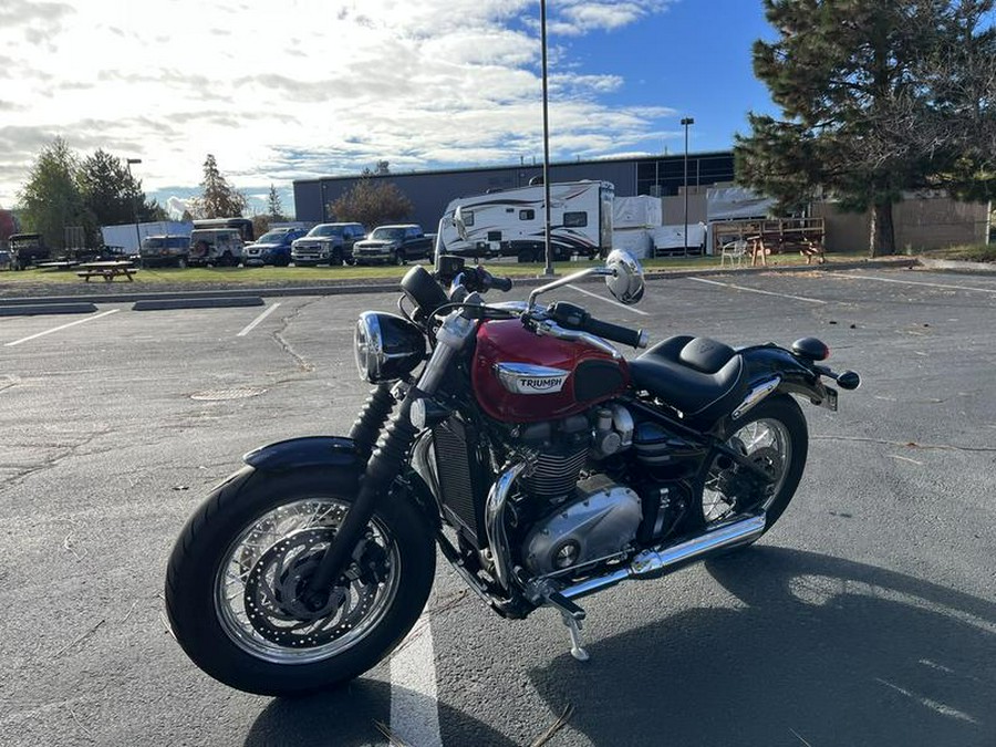 2022 Triumph Bonneville Speedmaster Red Hopper