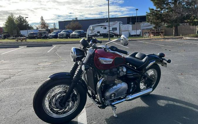 2022 Triumph Bonneville Speedmaster Red Hopper