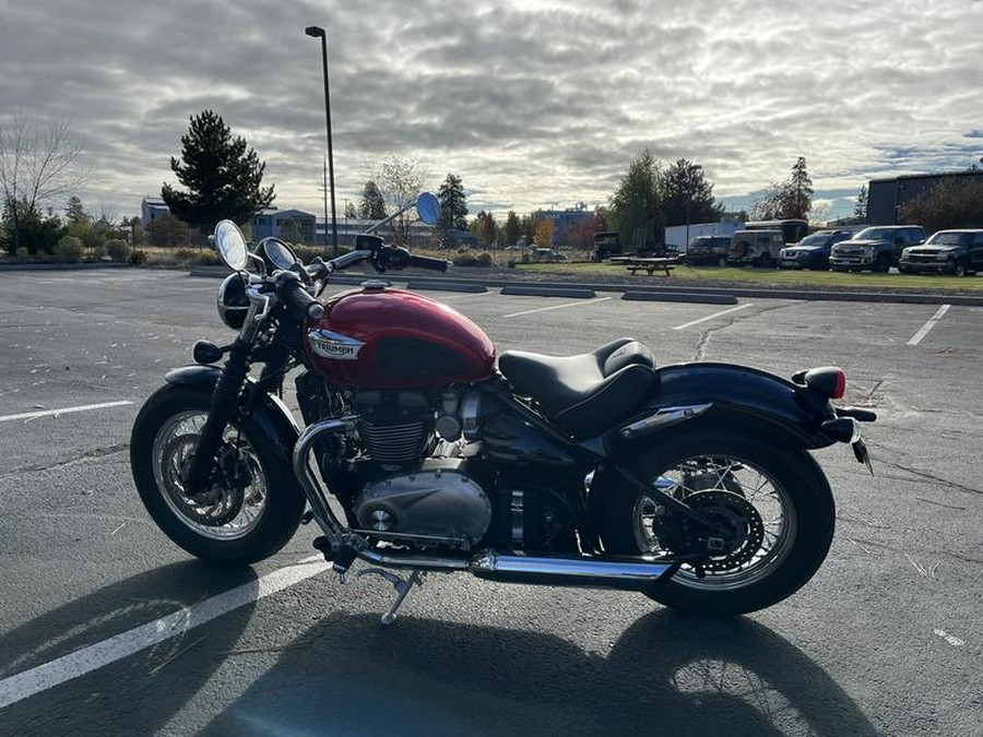 2022 Triumph Bonneville Speedmaster Red Hopper