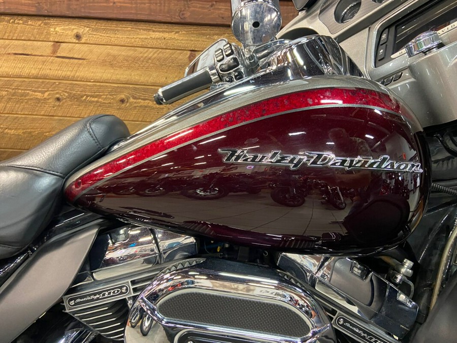 2015 Cvo Electra Glide Ultra Limited Palladium Silver/Maroon FLHTKSE