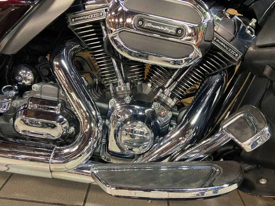 2015 Cvo Electra Glide Ultra Limited Palladium Silver/Maroon FLHTKSE