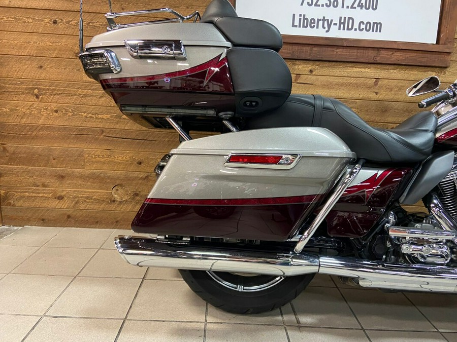 2015 Cvo Electra Glide Ultra Limited Palladium Silver/Maroon FLHTKSE