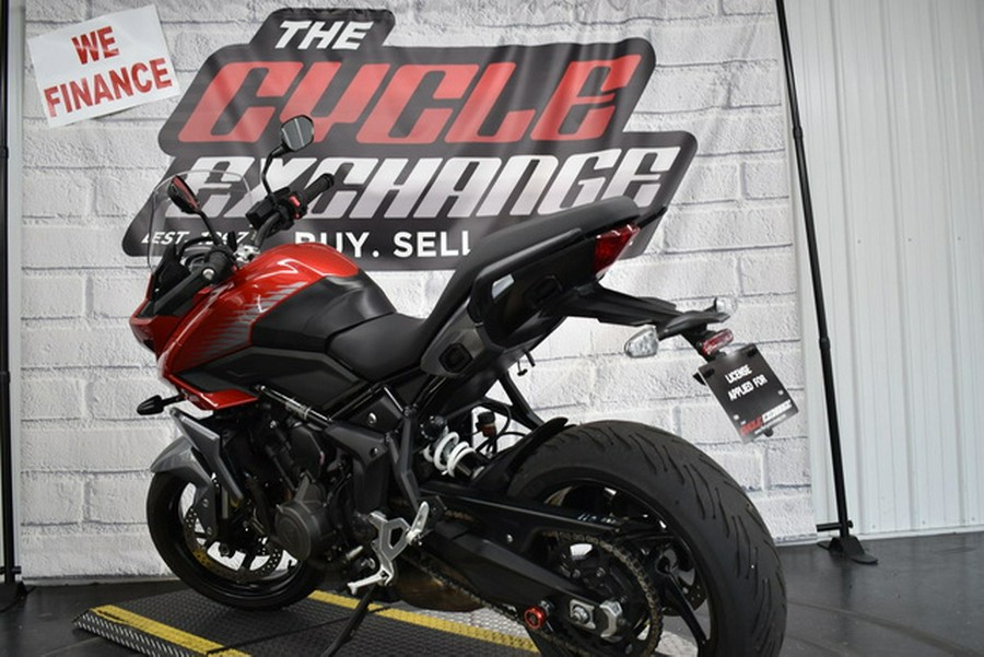 2022 Triumph Tiger Sport 660 Korosi RedGraphite