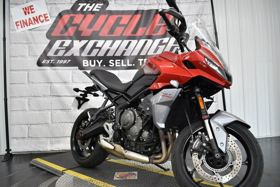 2022 Triumph Tiger Sport 660 Korosi RedGraphite