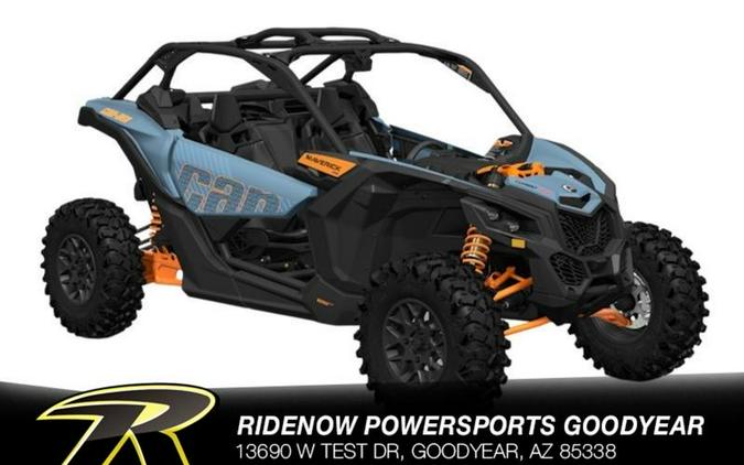 2026 Can-Am® Maverick X3 DS Turbo Scandi Blue & Orange Crush