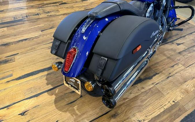 2024 Indian Motorcycle® Scout® ABS Spirit Blue Metallic/Black Metallic