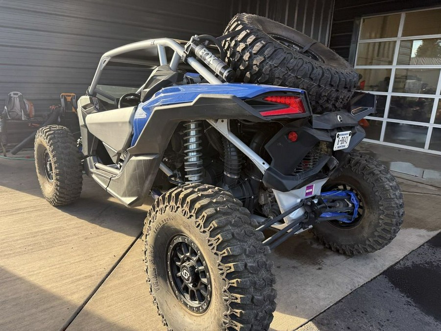 2020 Can-Am® Maverick™ X3 X™ rs Turbo RR Hyper Silver, Intense Blue & Manta Green