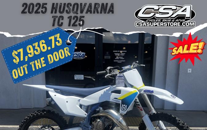 2025 TC 125 - Husqvarna Motorcycles