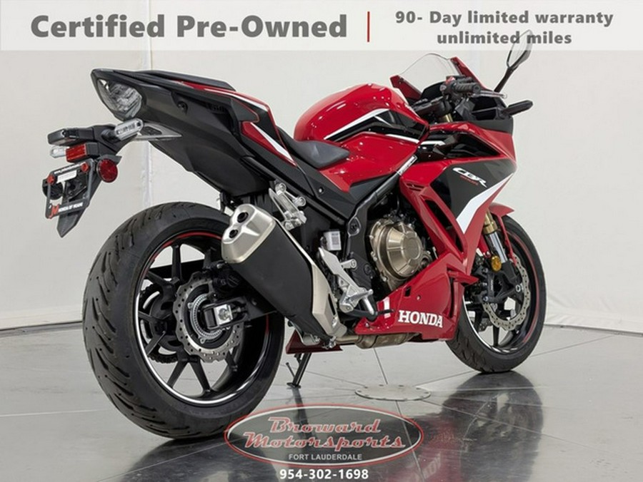 2023 Honda CBR500R