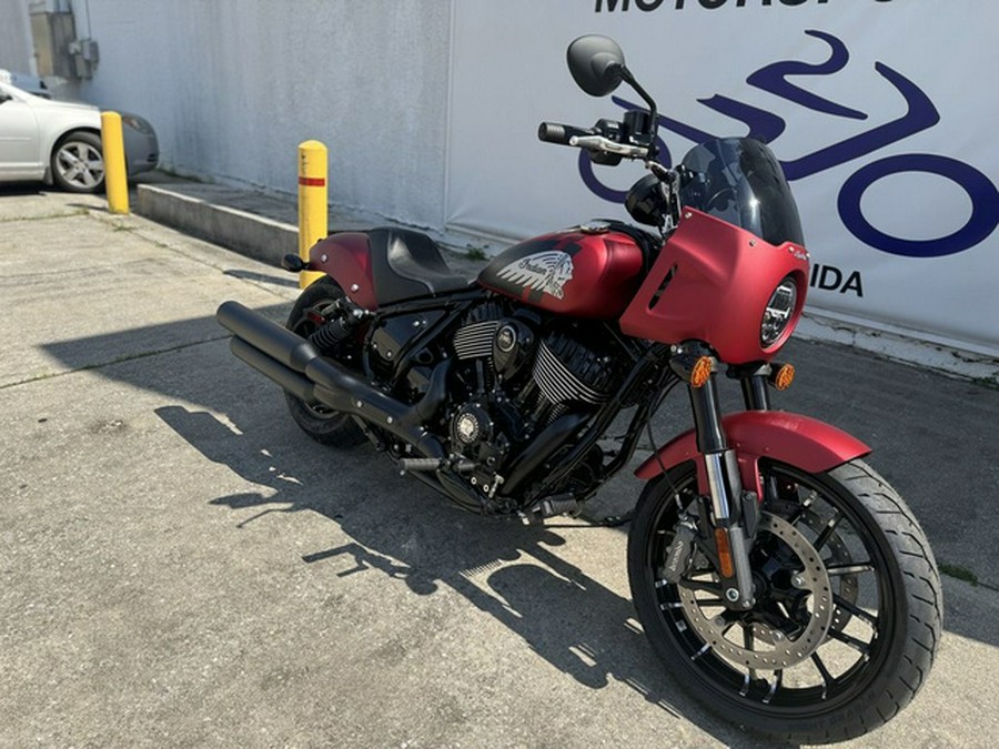 2024 Indian Sport Chief Sunset Red Smoke