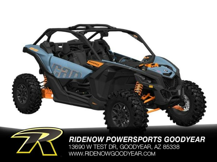 2026 Can-Am® Maverick X3 DS Turbo Scandi Blue & Orange Crush