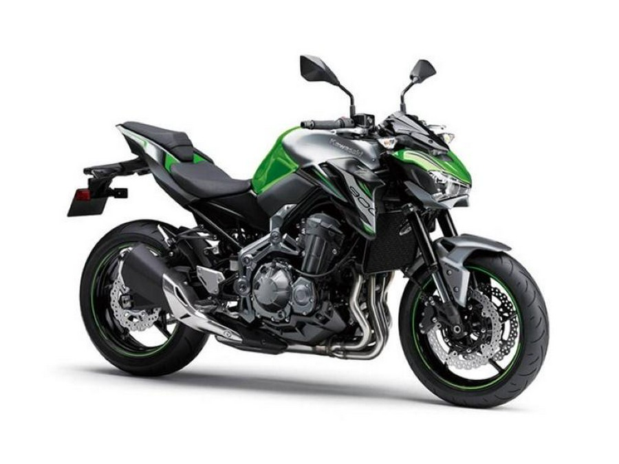 2020 Kawasaki Z900 Candy Lime Green/Metallic Spark Black