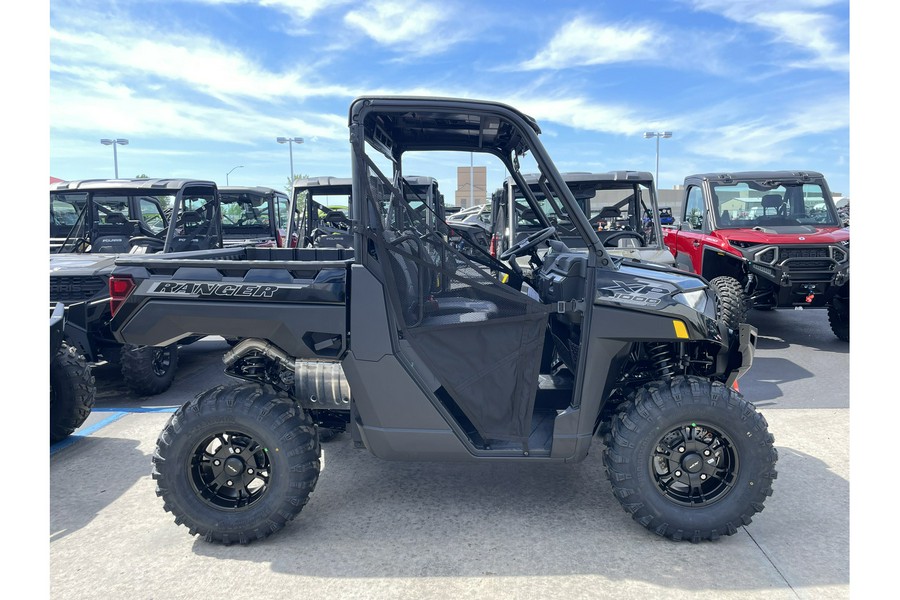 2025 Polaris Industries RANGER XP 1000 PREMIUM - ONYX BLACK