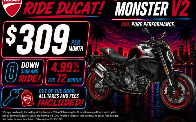 2026 Ducati Monster V2 Sport