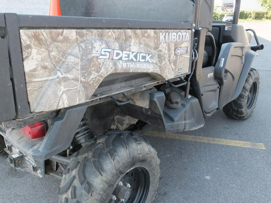 2018 Kubota RTV-XG850