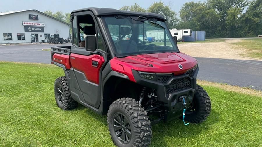 2026 CFMOTO UFORCE U10 PRO HIGHLAND - BORDEAUX RED